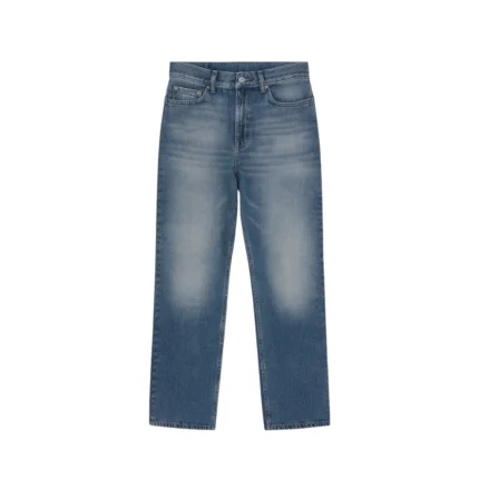 the straight leg jeans blue (1)
