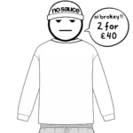 the perfect long sleeve tee white