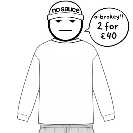 the perfect long sleeve tee white