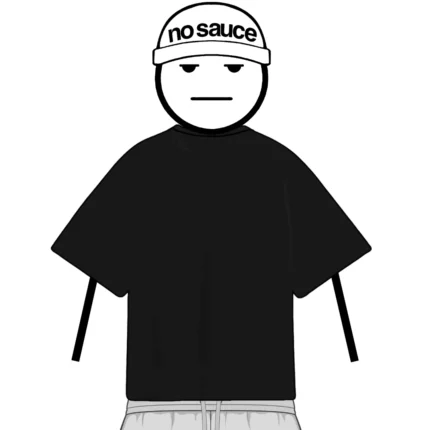 the perfect oversized tee black (4)